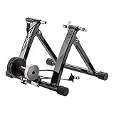 DXC® Heimtrainer Fahrrad, Rollentrainer für zuhause, klappbar, magnetischer Indoor Rollentrainer...