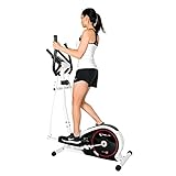 Christopeit Sport Crosstrainer CT 3 Silber – Ellipsentrainer - 8-stufiger Widerstand, Pulsmessung,...