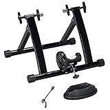 Yaheetech Rollentrainer Fahrrad magnetischer Fahrrad-Widerstandstrainer Indoor Fahrradtrainer mit 6...