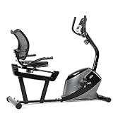 ISE Liegeergometer Heimtrainer für Zuhause mit Magnetbremse, Ergometer Heimtrainer mit...