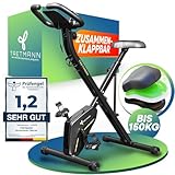 Neu Tretmann Hometrainer fahrrad Klappbar Set-extra bequem & leise- [RelaxFoam] bis 150KG Belastbar...