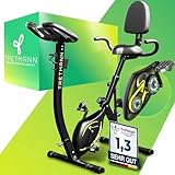 Tretmann NEU 3in1 Heimtrainer Fahrrad klappbar -extra komfortabel& leise- [SoftFoam] DEKRA geprüft...